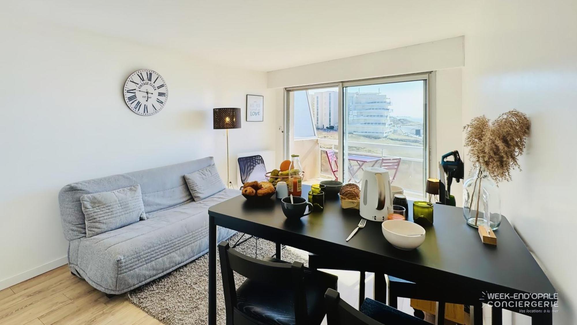 Appartement Vue Mer Au Pied De La Plage De Merlimont-Plage Ngoại thất bức ảnh